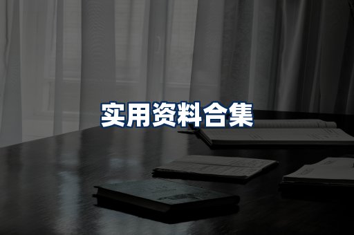 实用PDF资料展示